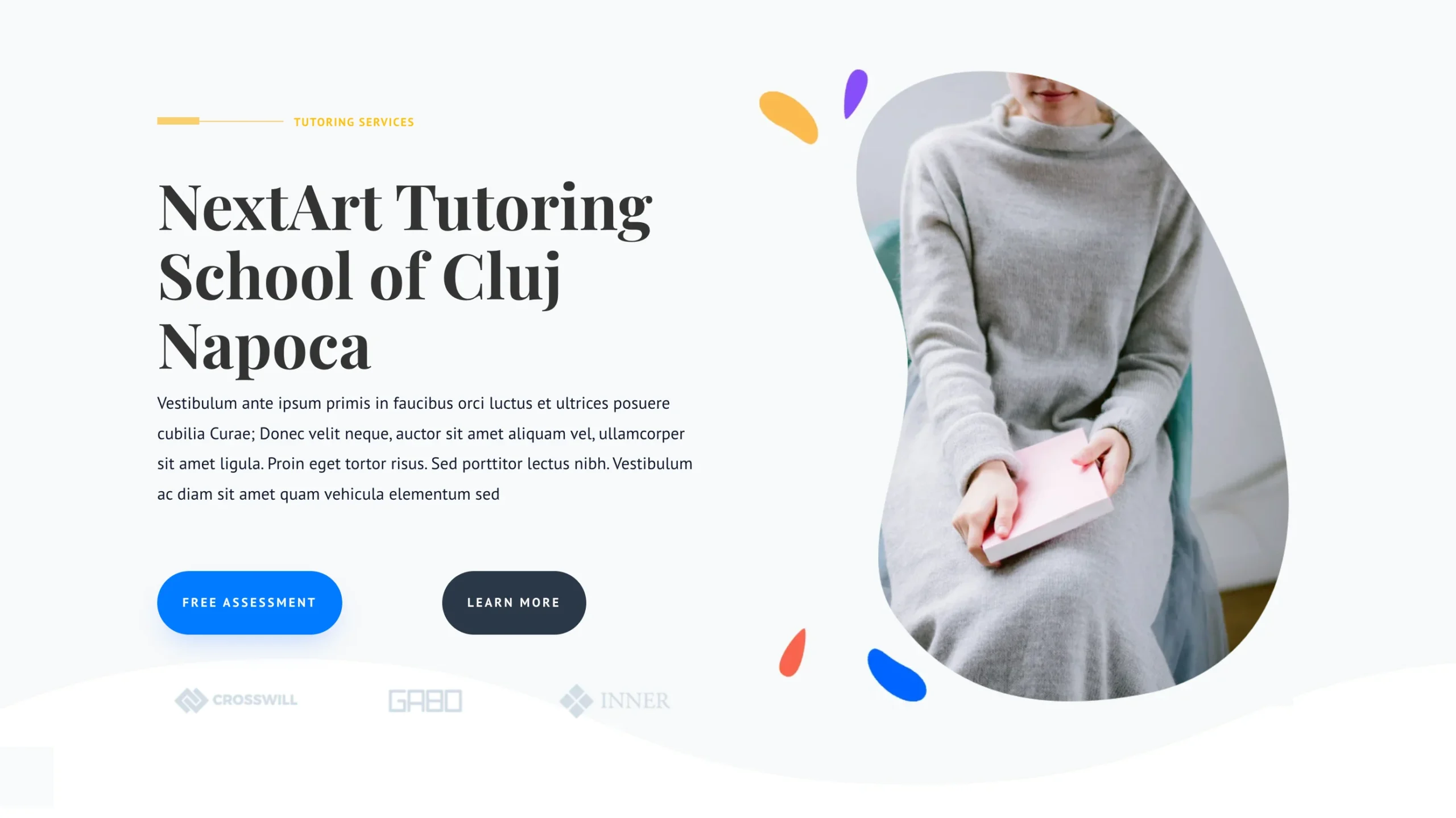 Tutor Landing Page